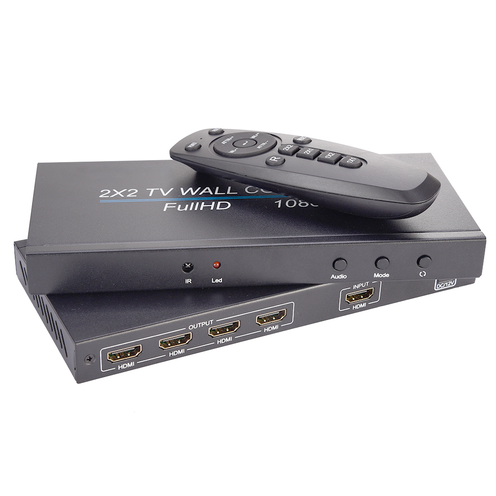 1080P 2x2 Video Wall Controller
