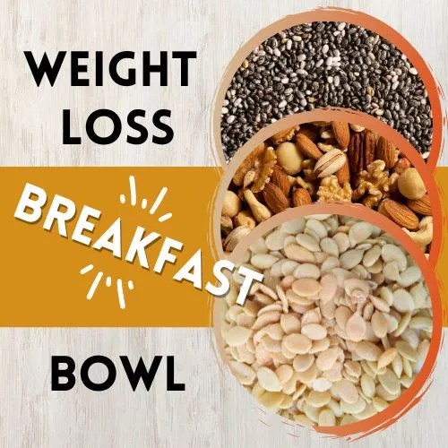 Quick Weight Loss Breakfast Chia, Flax & Sunflower Seeds
