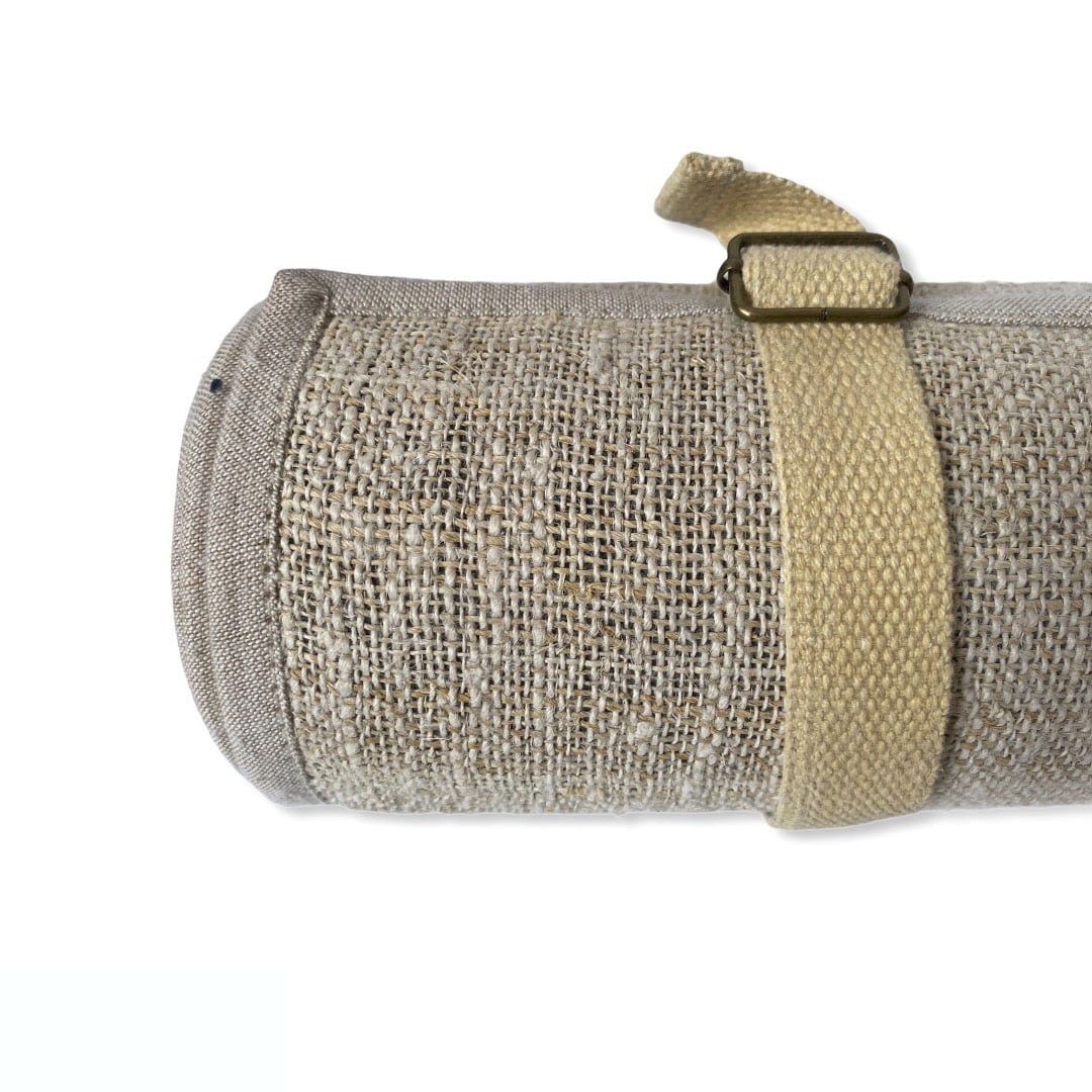 Hemp Yoga Mat With Bag Buy Handmade Hemp Yoga Mat