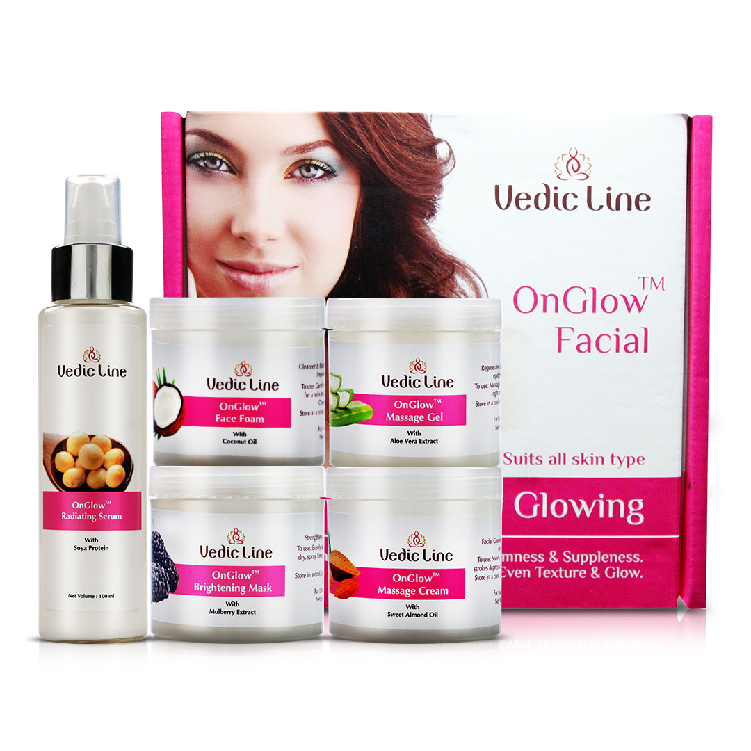 OnGlow Facial (For all skin type) Vedicline