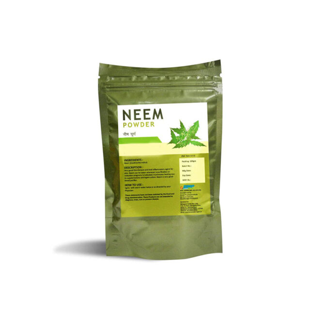 Organic Neem Leaf Powder 100 Pure & Original Leafs Get 20 Off