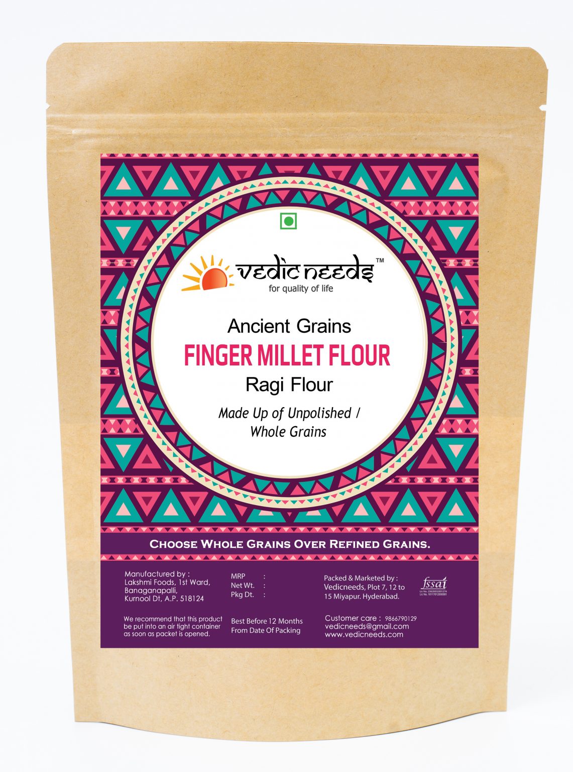 Finger Millet Flour Ragi Flour 1 KG