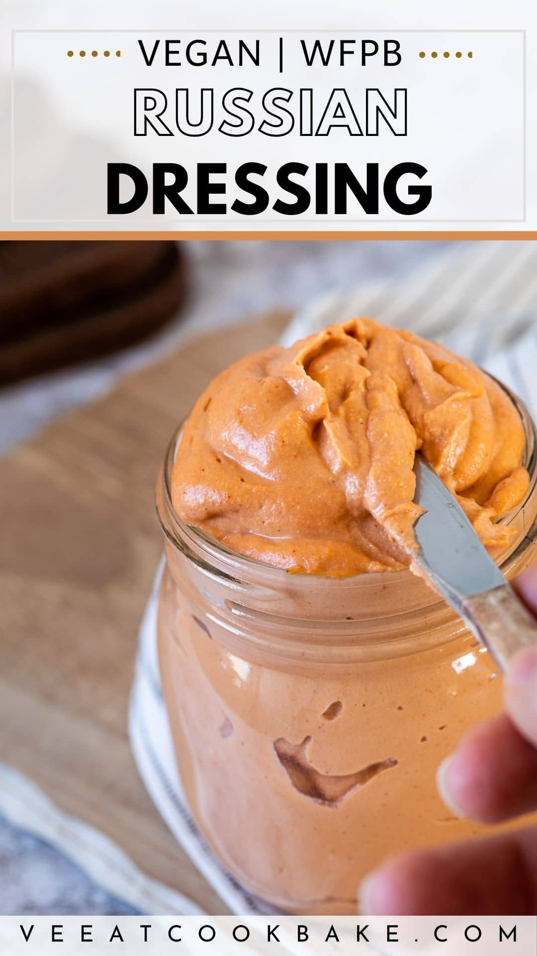 Vegan Russian Dressing Ve Eat Cook Bake