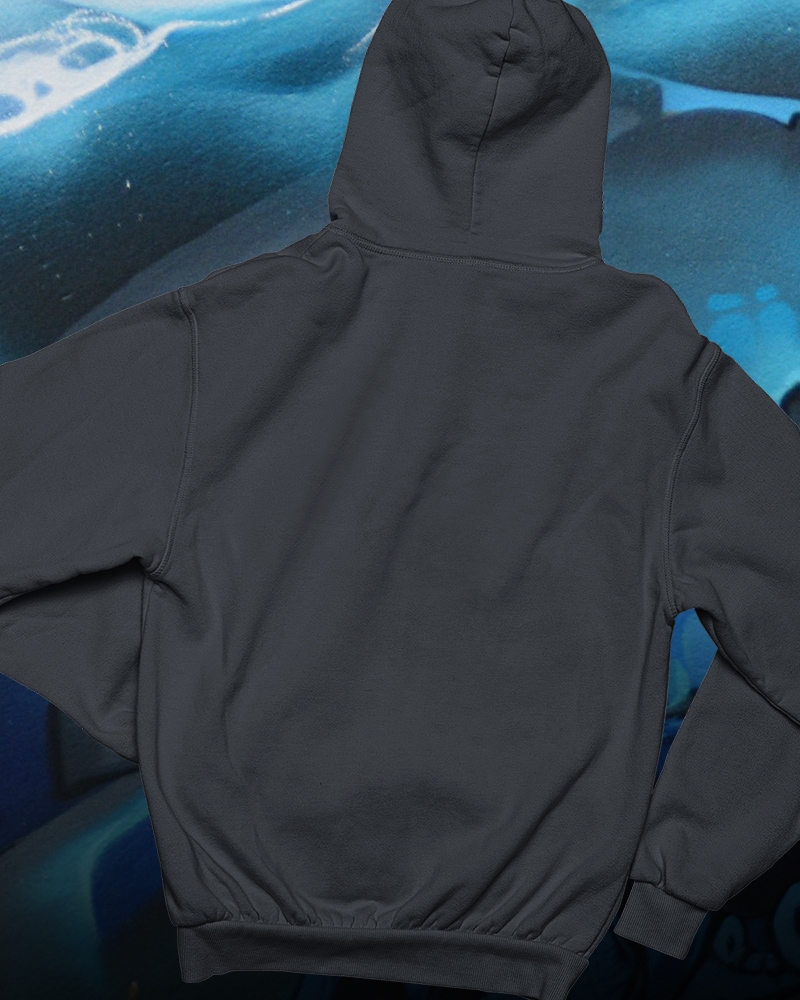 Plain Classic Navy Hoodie Veedubs