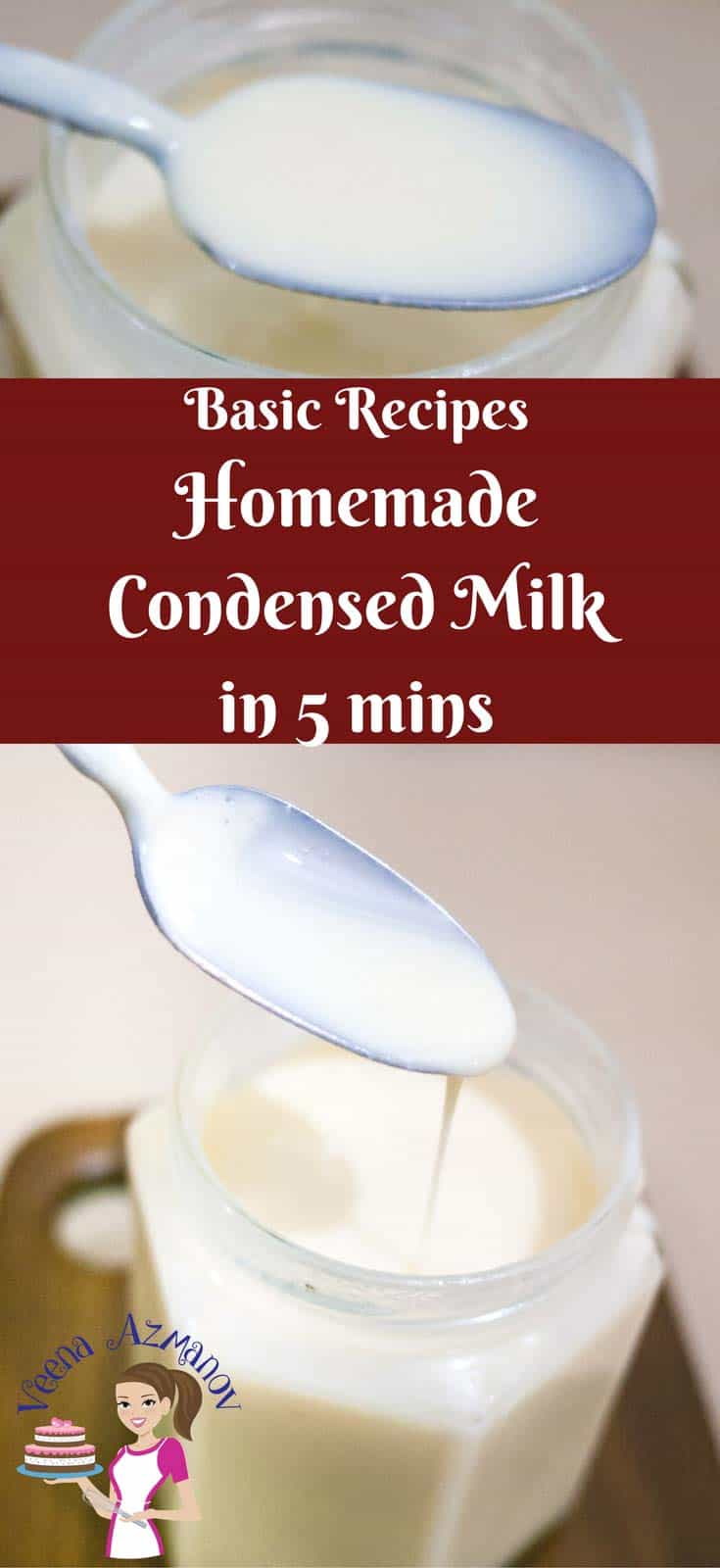 Homemade Condensed Milk in 5 minutes Veena Azmanov