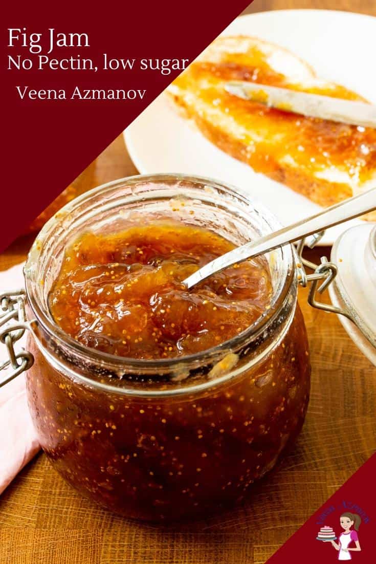 Fig Jam A Delicious and Easy Homemade Recipe (No Pectin) Veena Azmanov