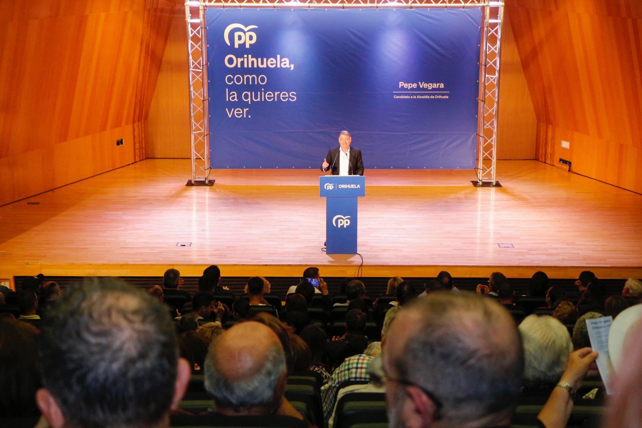 Vegara afirma que el PP de Orihuela llevará a San Bartolomé donde le