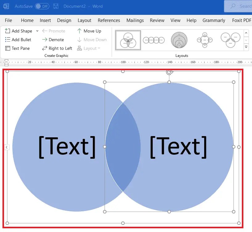 How to Create and Design Venn Diagrams in Microsoft Word - Vegadocs
