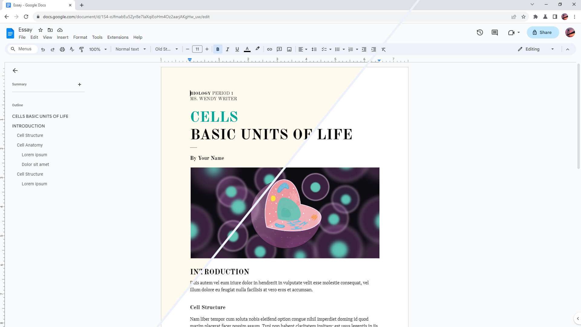 How to Remove Background Color in Google Docs Vegadocs