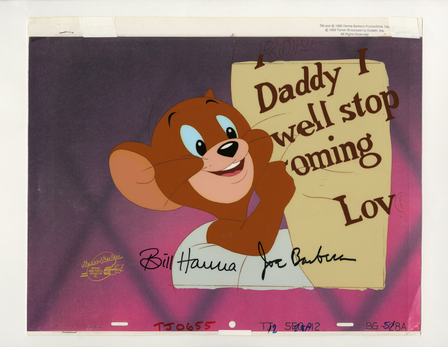 Tom and Jerry The Movie Production Cel ID aprhannaTJ0655 Van