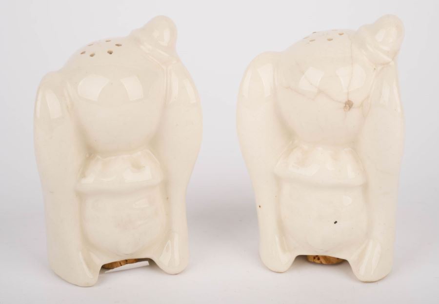 1940s Dumbo Salt and Pepper Shakers by Leeds China ID jun23003 Van