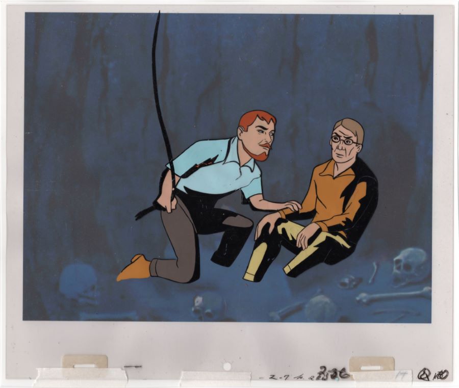 Jonny Quest Pursuit of the PoHo Dr. Quest Production Cel ID mar23104 Van Eaton Galleries