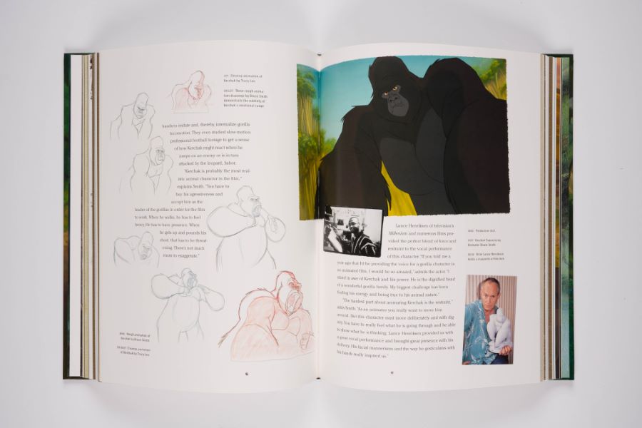 Signed Tarzan Chronicles Disney Art Book and Disney's Tarzan Storybook