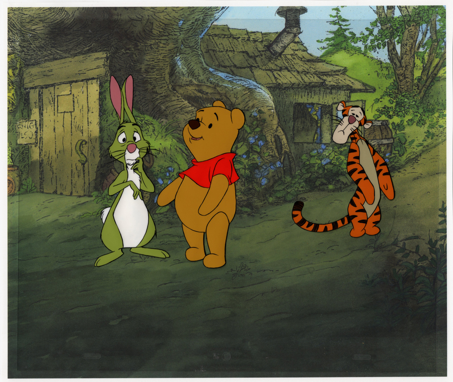 Winnie the Pooh and a Day for Eeyore Production Cel ID