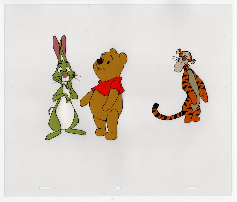 Winnie the Pooh and a Day for Eeyore Production Cel ID