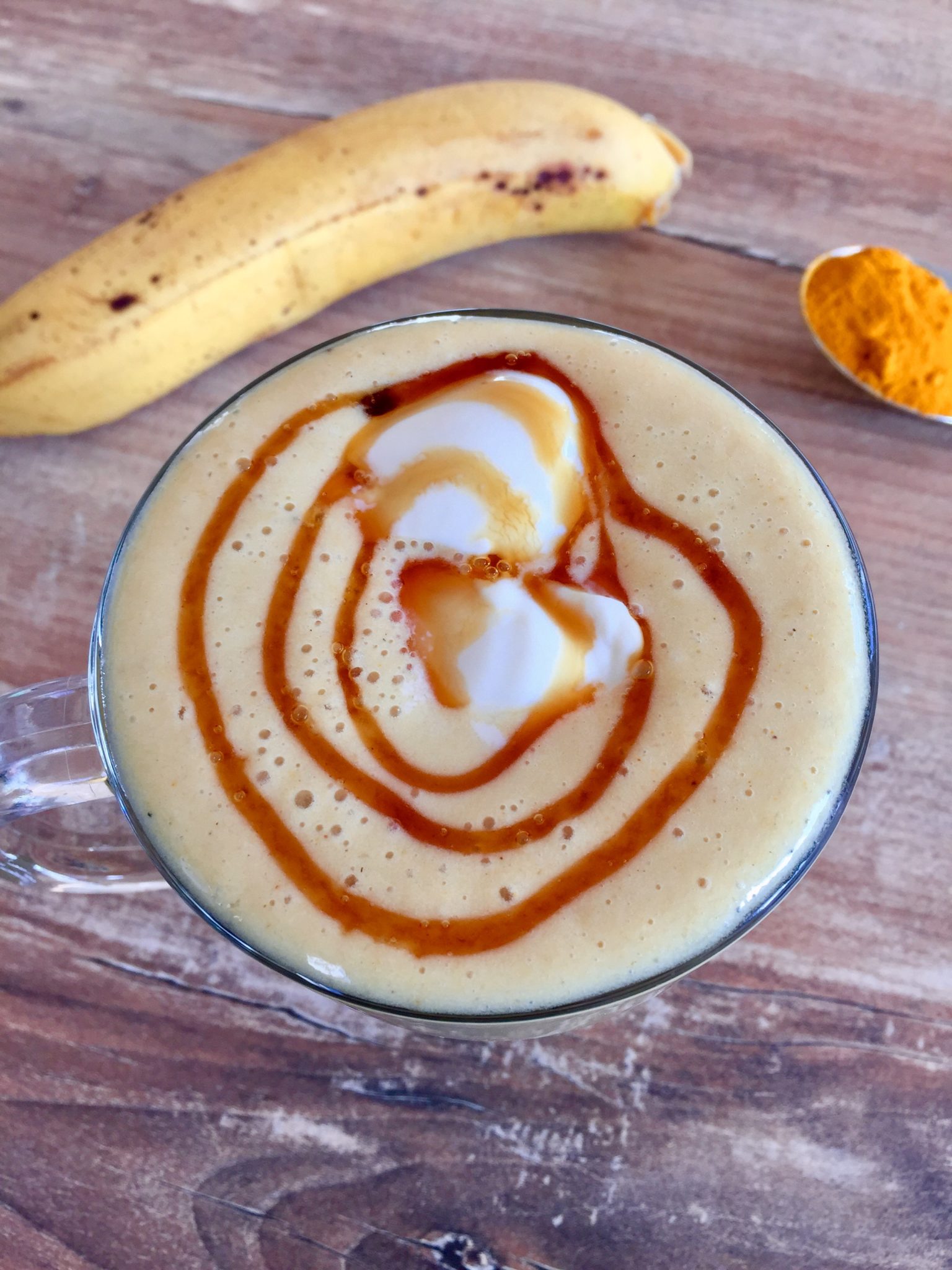 Cremiger BananenErdnussShake vegan vegan 24/7