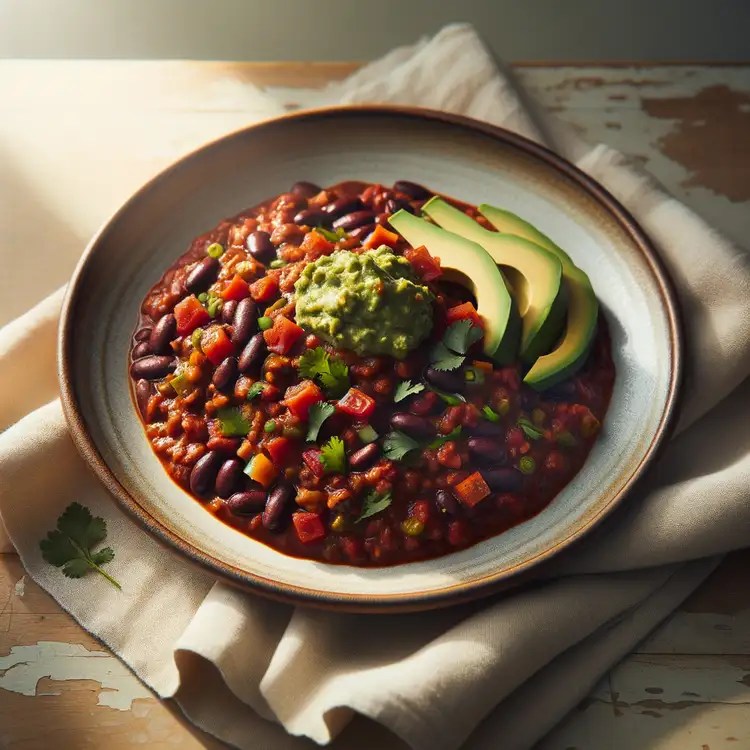 Chili sin Carne Rezept