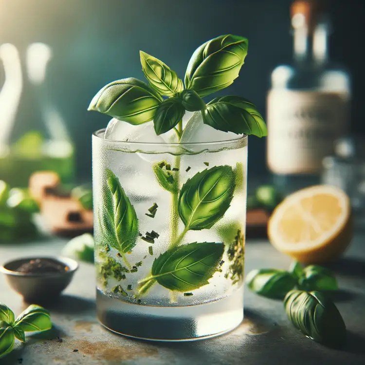 Gin Basil Smash Rezept