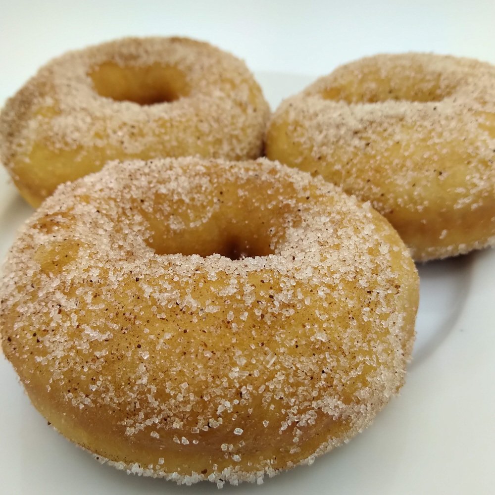 Cinnamon Sugared Doughnuts The Vegan Cakery