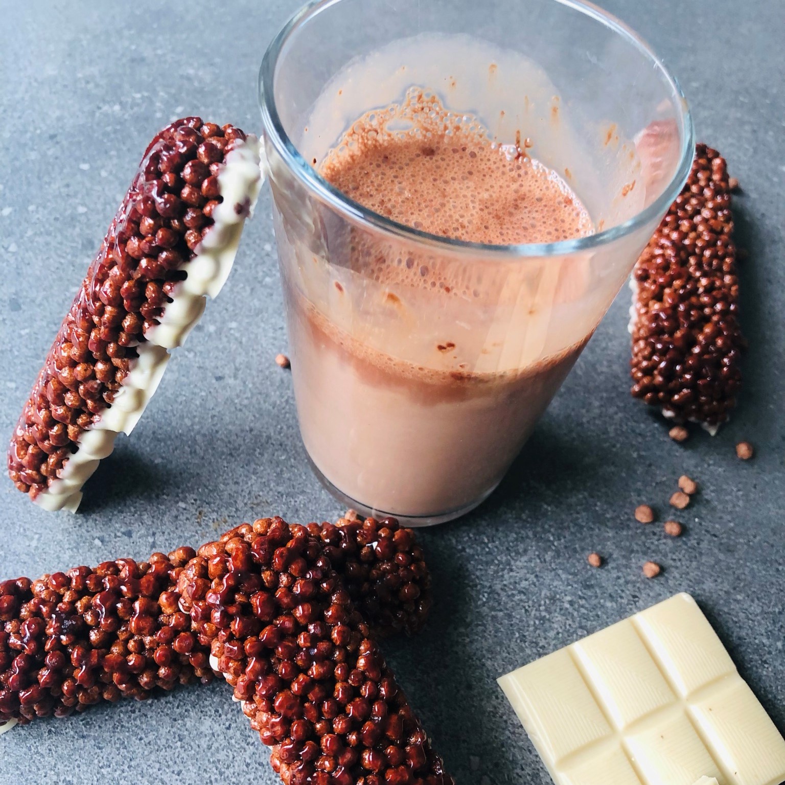 Veganer Nesquik Riegel selbstgemacht VEGAN CONFETTI