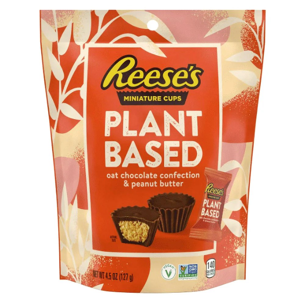 Reese's PlantBased Peanut Butter Cups 1.4oz Vegan Chocolate Treat