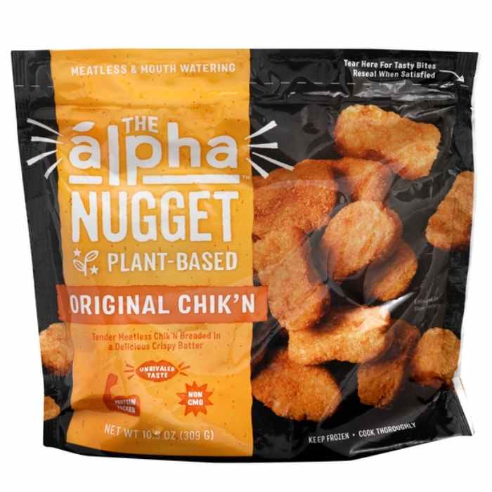 Alpha Foods PlantBased Chik'n Nuggets, 10oz Multiple Flavors