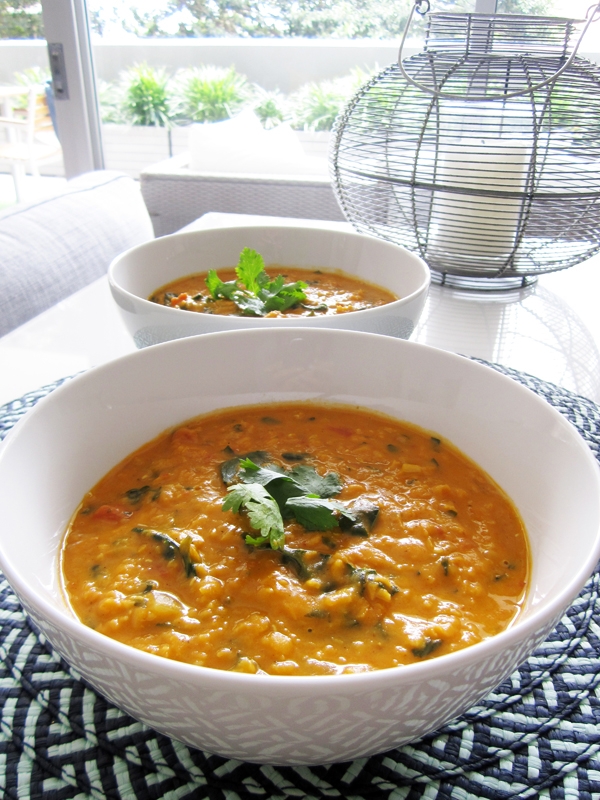 Vegan Coconut Curry Lentil Soup Recipe w/ Photos — Vegangela