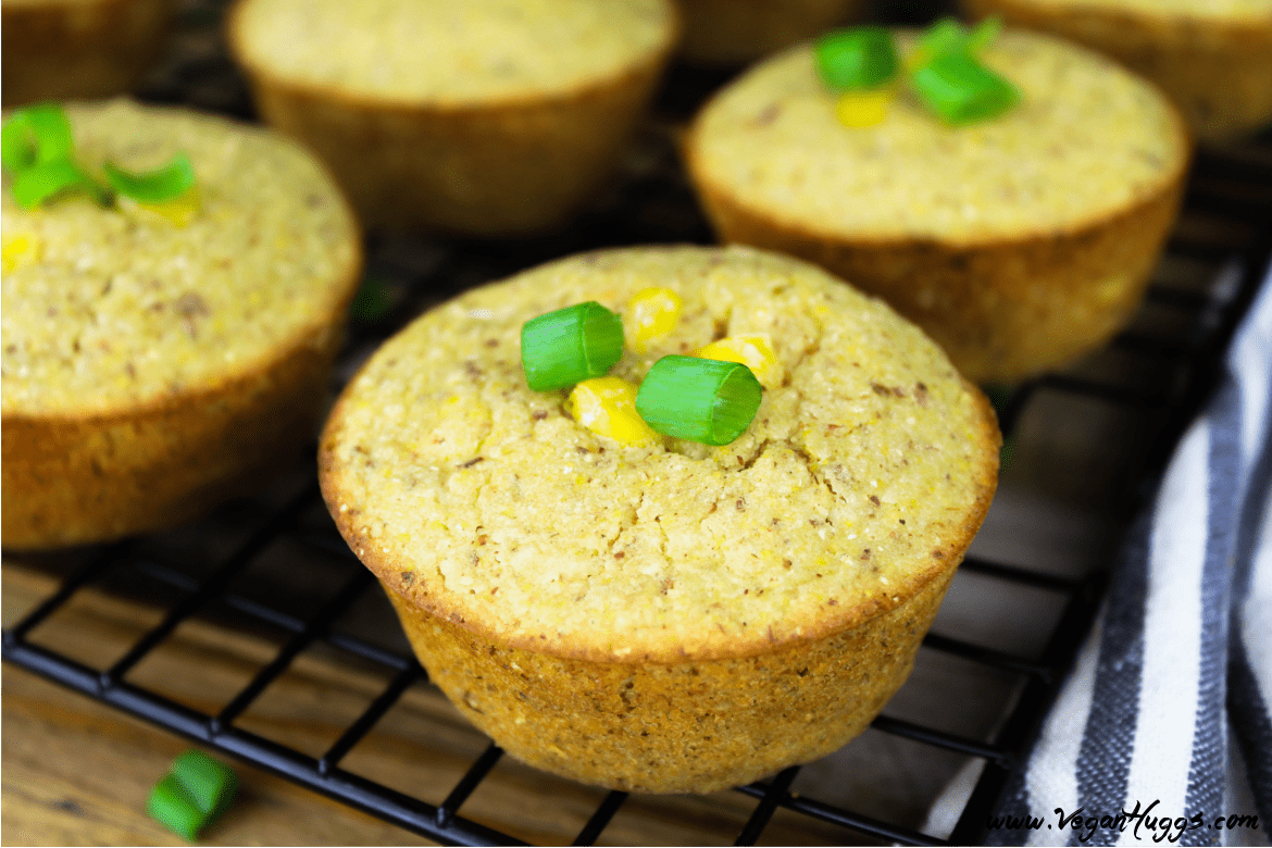 Gluten Free Vegan Cornbread Muffins Vegan Huggs