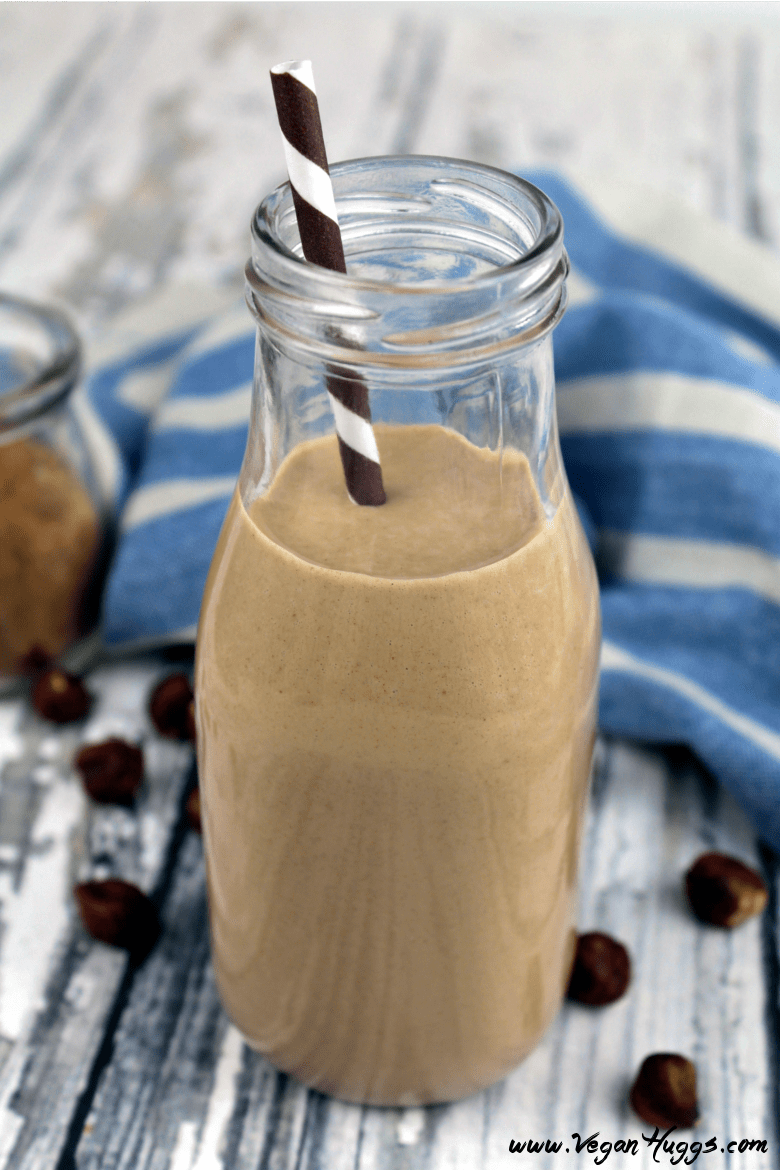 Chocolate Hazelnut Milk Nutella Milk Vegan Huggs