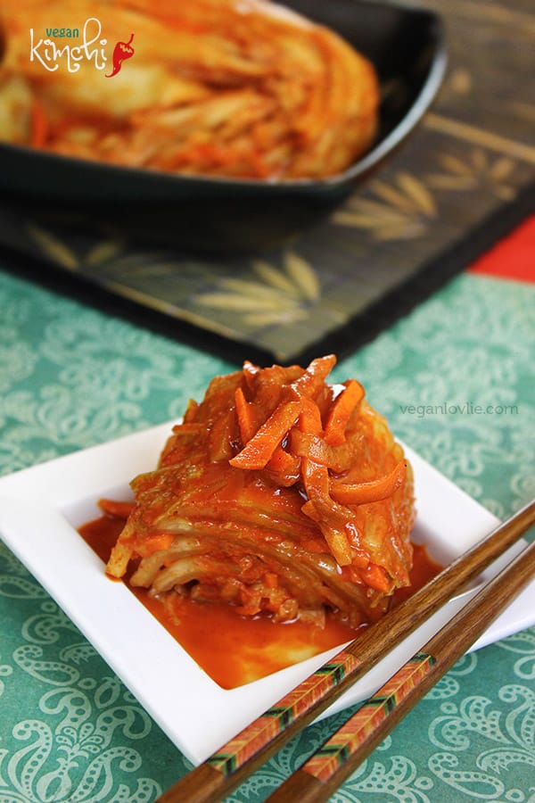 Easy Vegan Kimchi Recipe