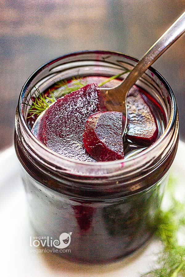 Refrigerator Pickled Beets Veganlovlie
