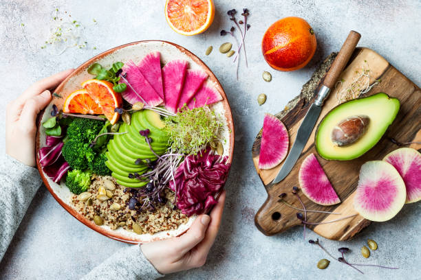 VEGAN INDULGY DIET IN SPRING. VEGAN MA'