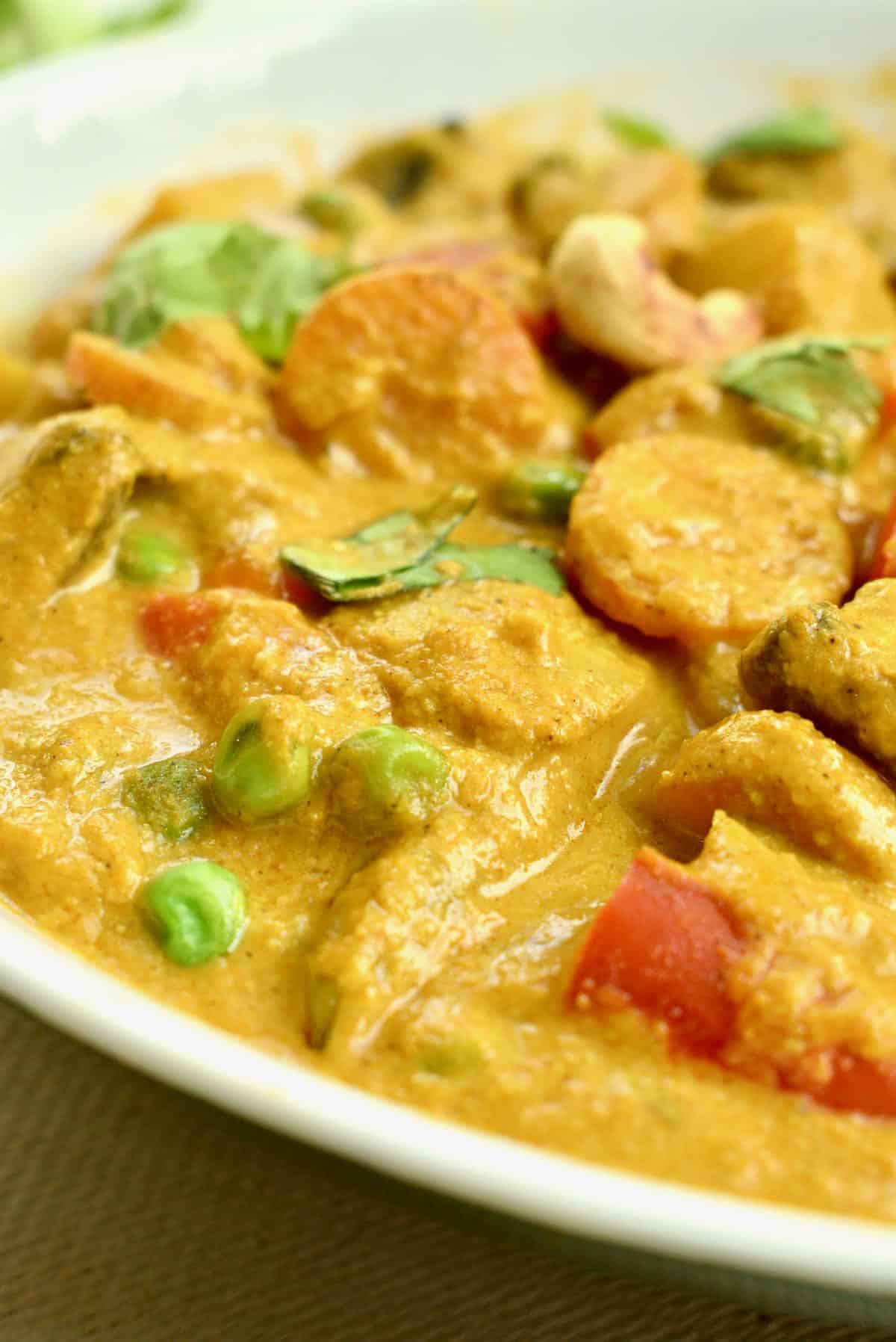 Vegan Korma Easy Recipe Vegan on Board