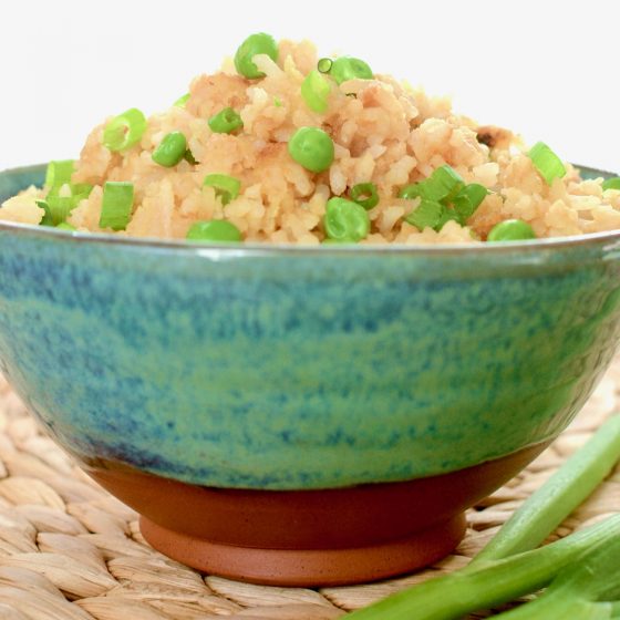 Vegan Egg Fried Rice Vegan on Board
