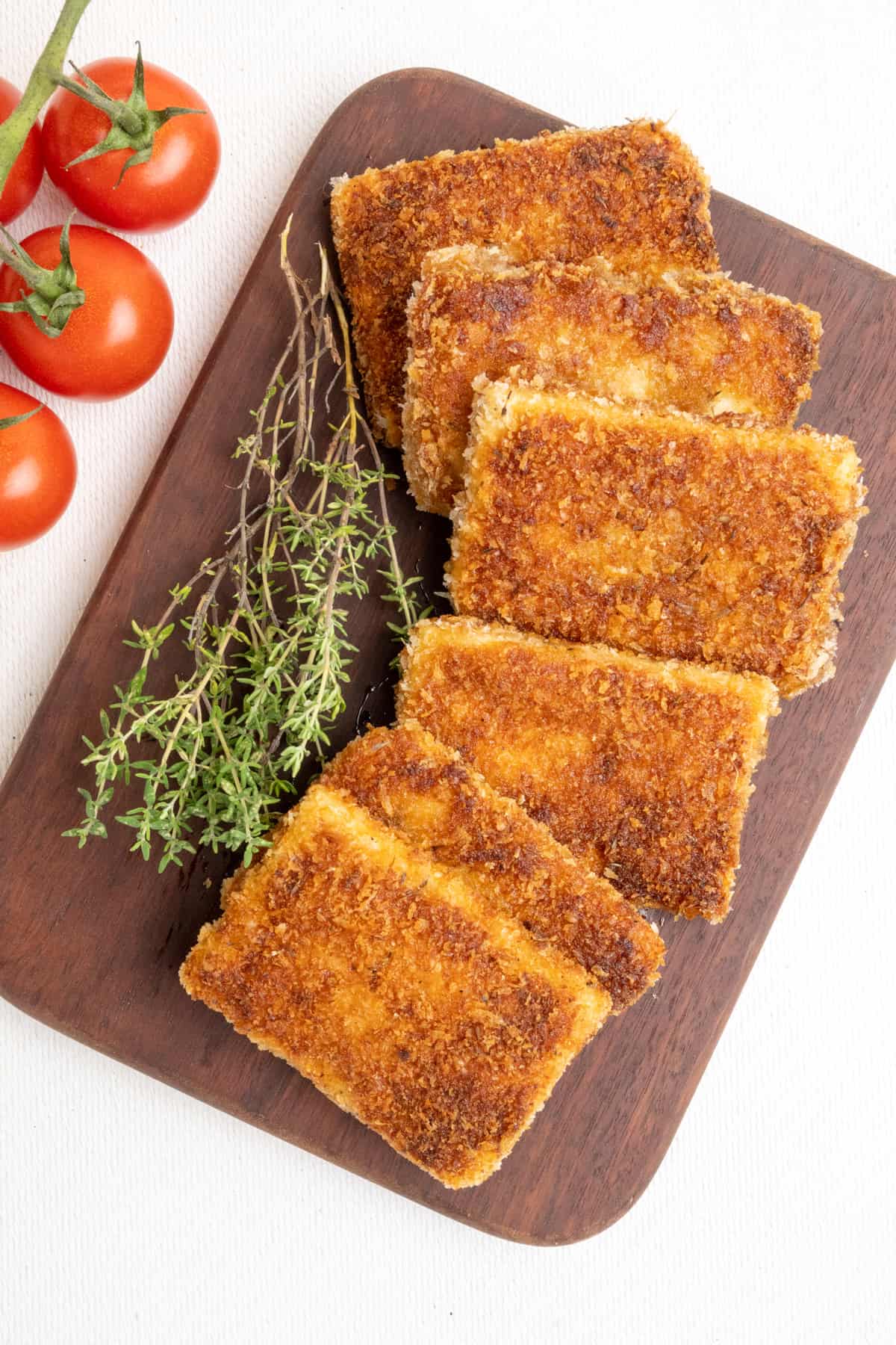 Breaded Tofu Vegan on Board