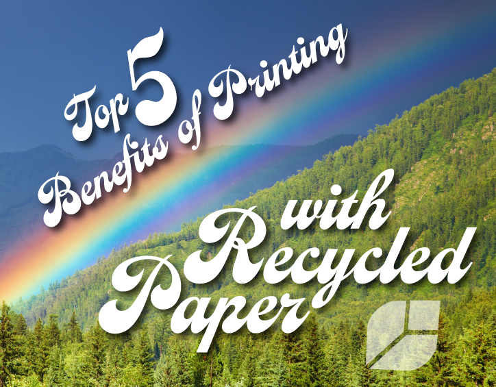 Top 5 Benefits of Printing with Recycled Paper Vegan Printer
