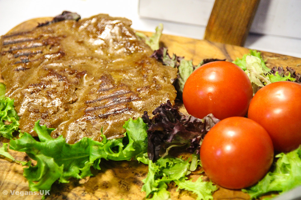 There’s even vegan steak… Vegans.UK