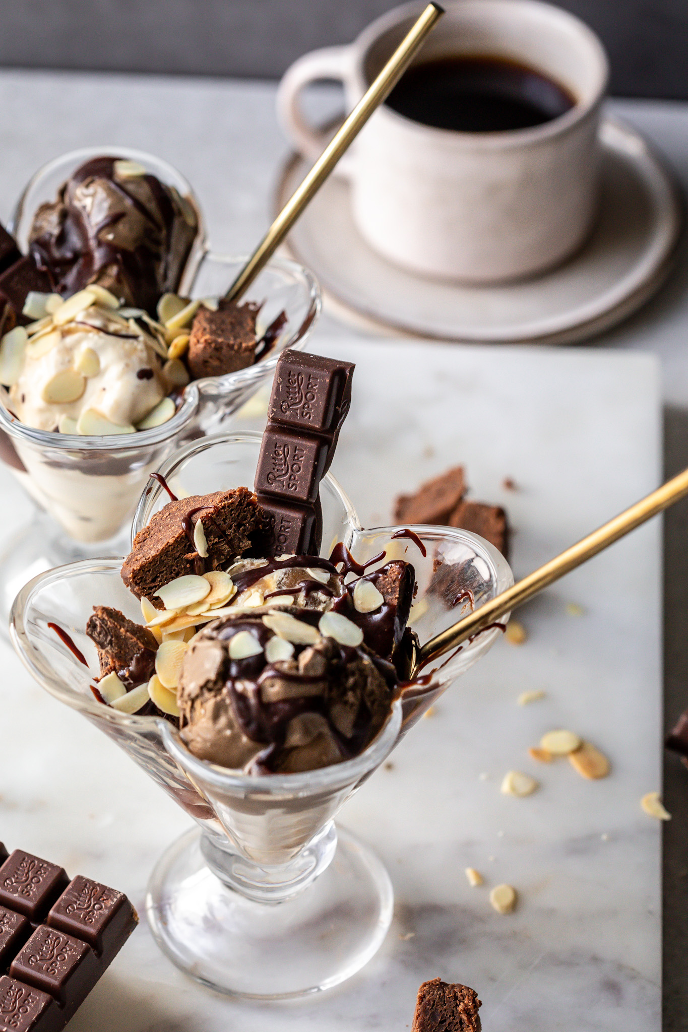 Vegan Double Chocolate Sundae Vegan Recipes Veganuary