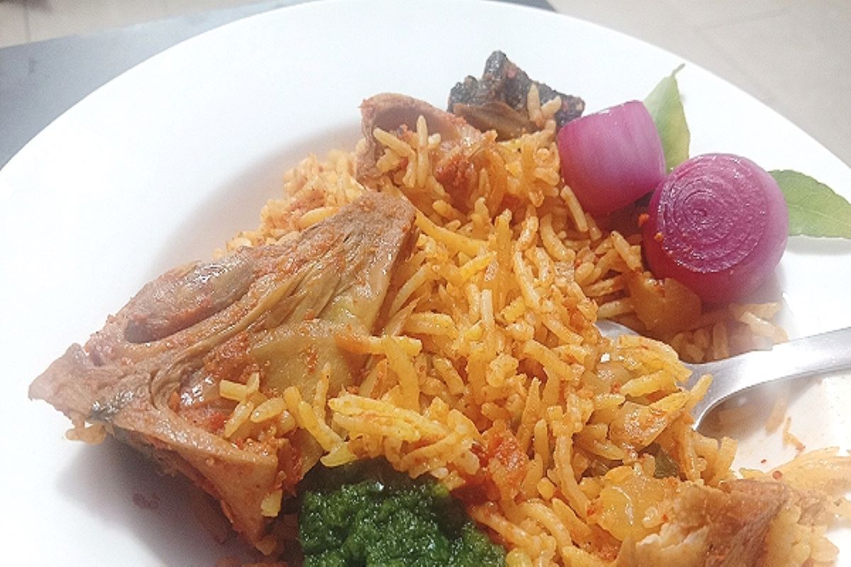 Jackfruit Biryani Veganuary