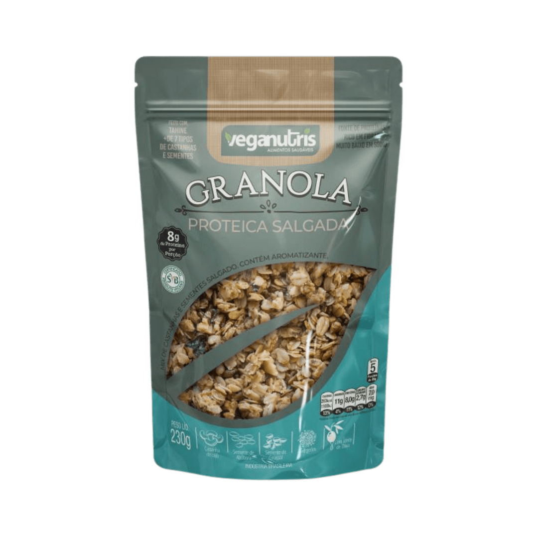 Granola Salgada Low Carb Veganutris