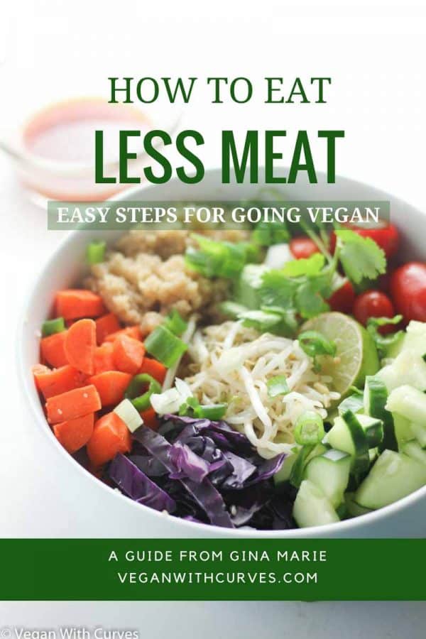 How to Eat Less Meat Vegan With Curves