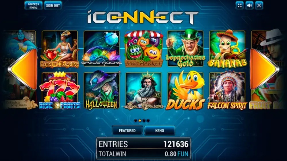 iConnect slot games review Vegas X Slot Games