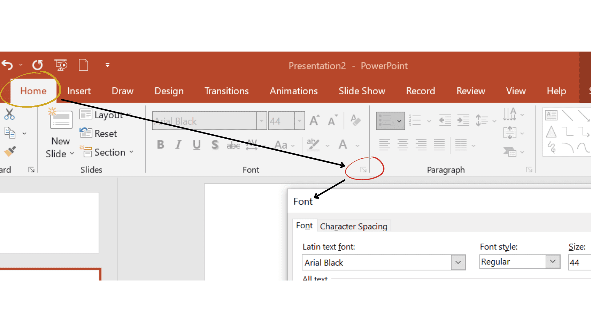 How to Add a Footnote in PowerPoint Vegaslide