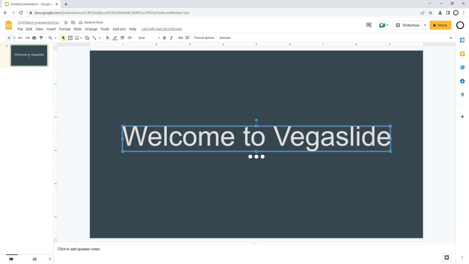 How to Create WordArt in Google Slides Vegaslide