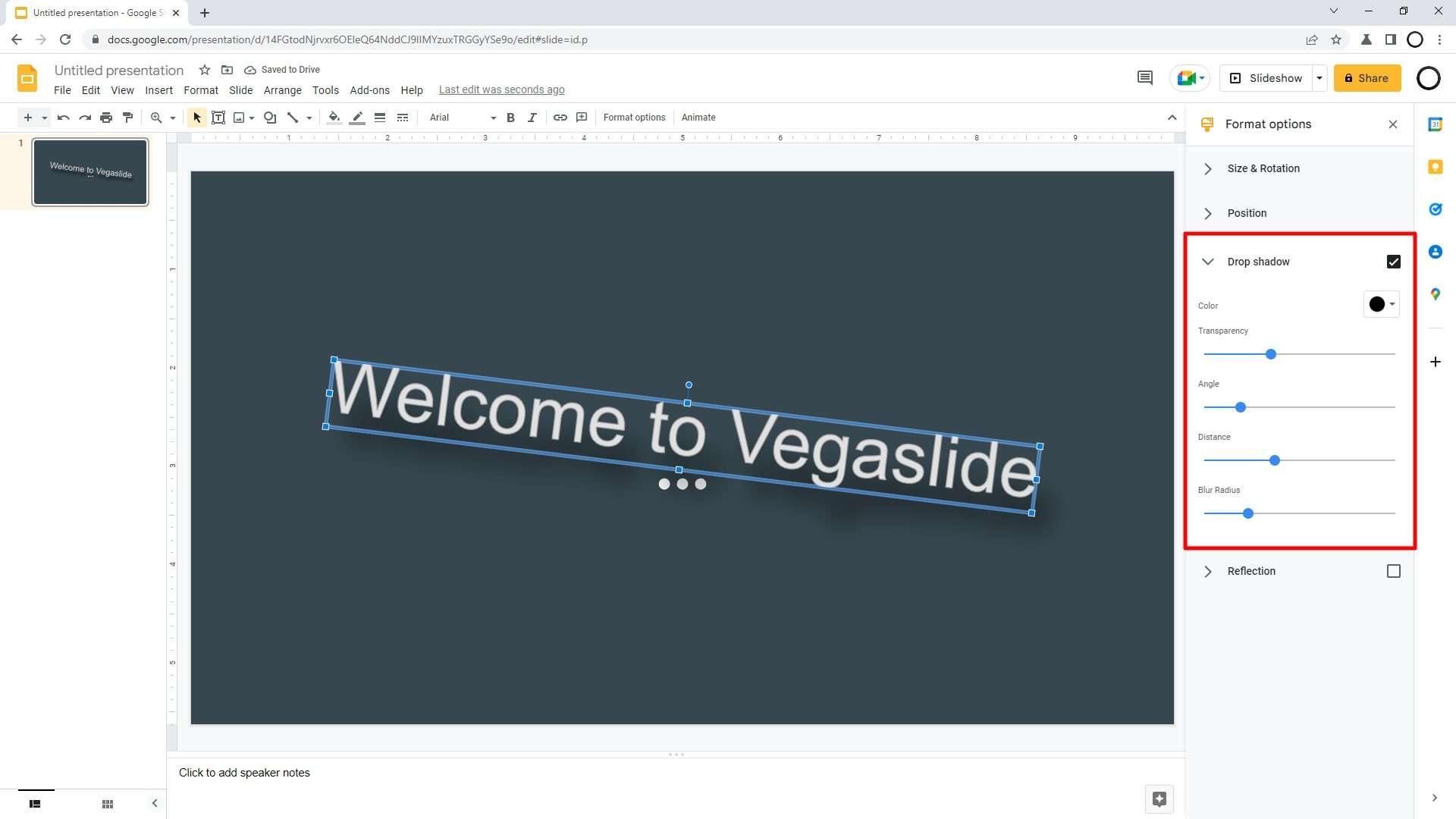 How to Create WordArt in Google Slides Vegaslide