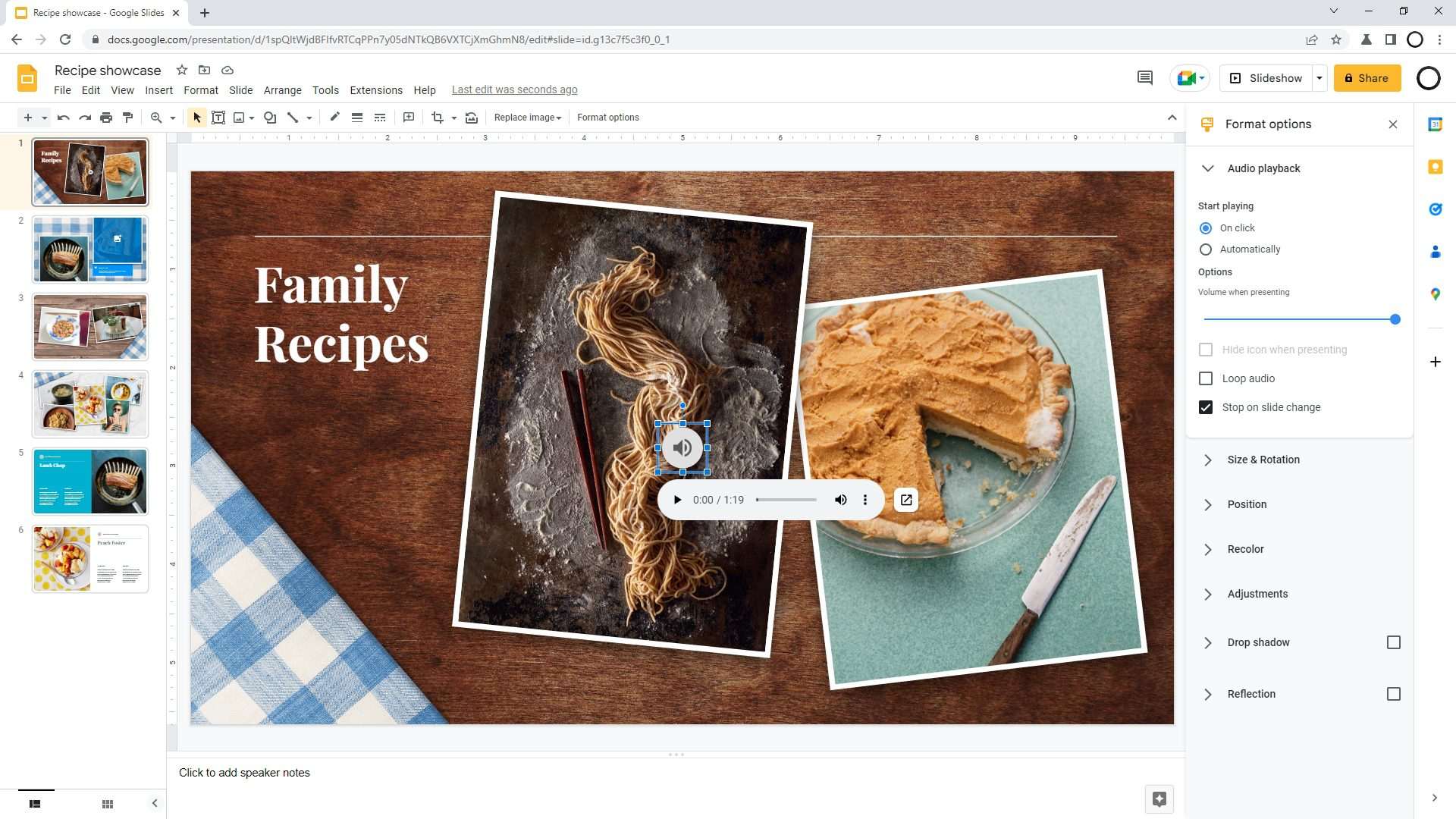 How to Put Background Music on Google Slides Vegaslide