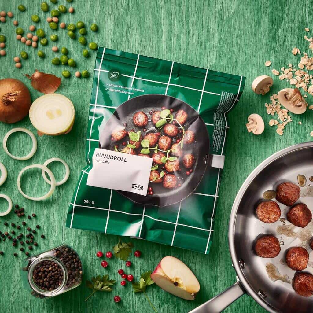 IKEA 50 of Canteen Food and 80 of Retail Foods to be PlantBased by