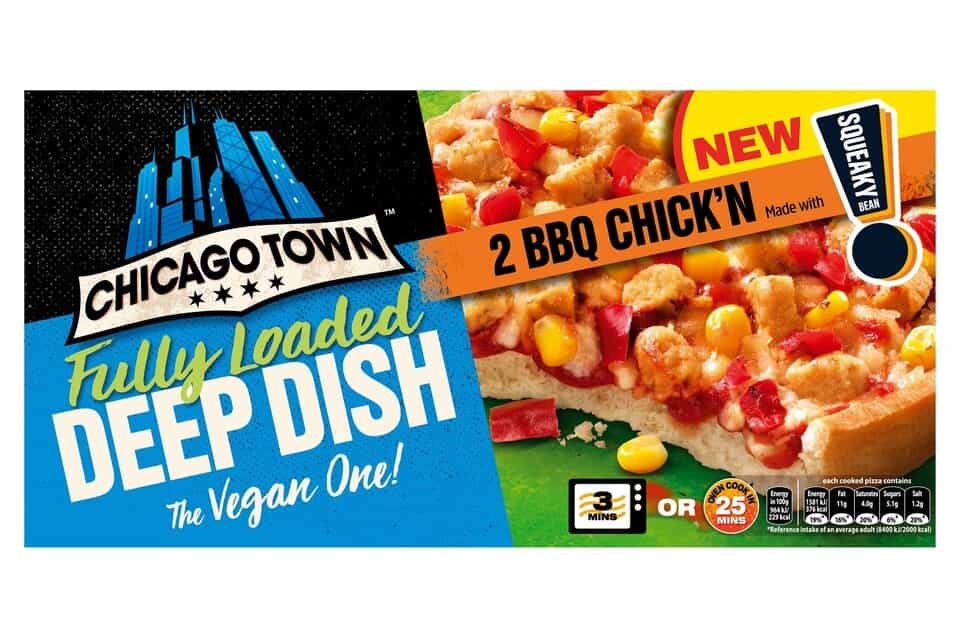 Chicago Town Launches Deep Dish BBQ Chick'n Pizza in Partnership With
