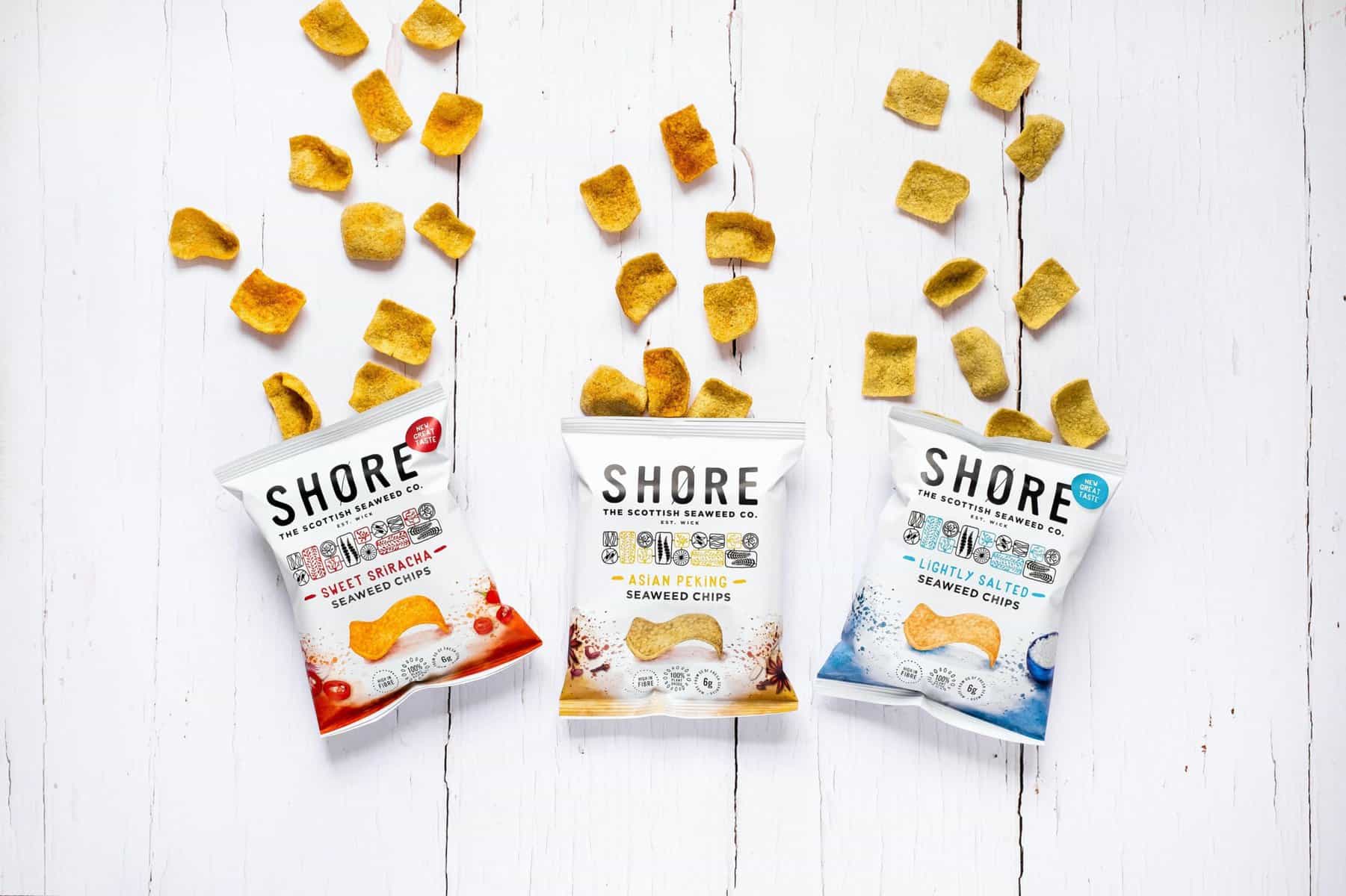 Scotland's SHORE Raises Six Figures for SeaweedBased Snacks & Ramen