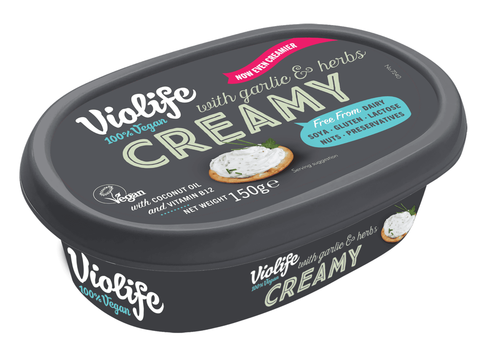 Violife UK Launches PlantBased Cream Cheese With Garlic & Herbs